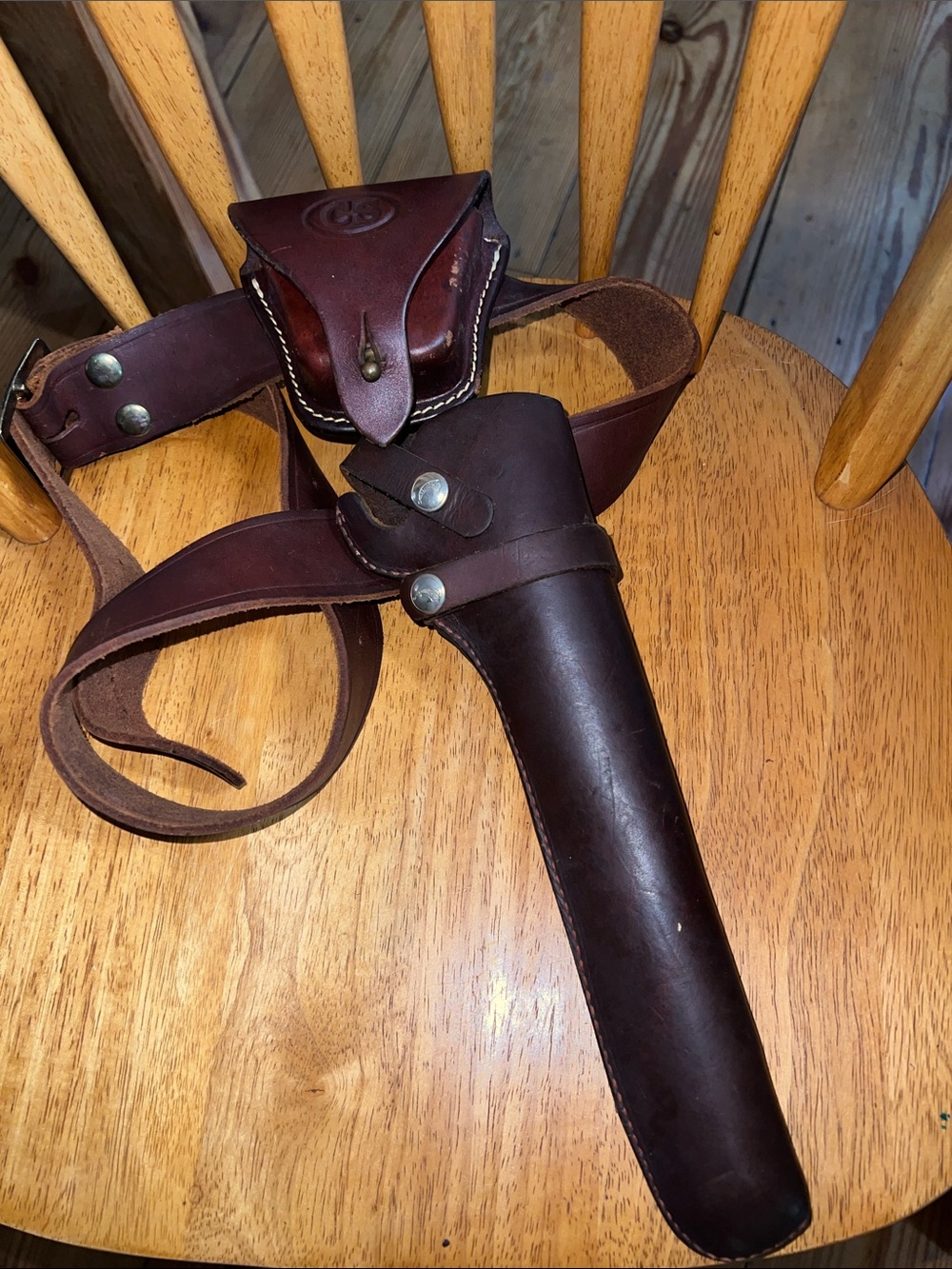 Hunter 1100 Series  Leather Holster Sheath for Men